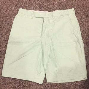 Mint Green Polo Ralph Lauren linen shorts (34)
